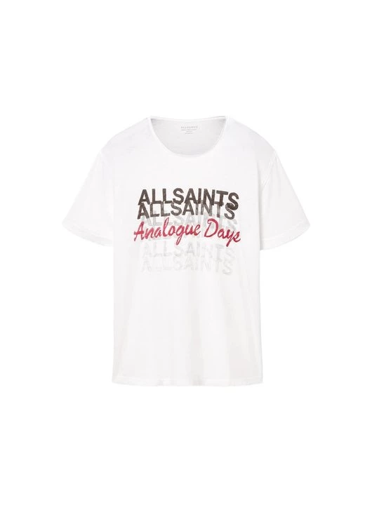 Foto van product T-shirt print AllSaints wit