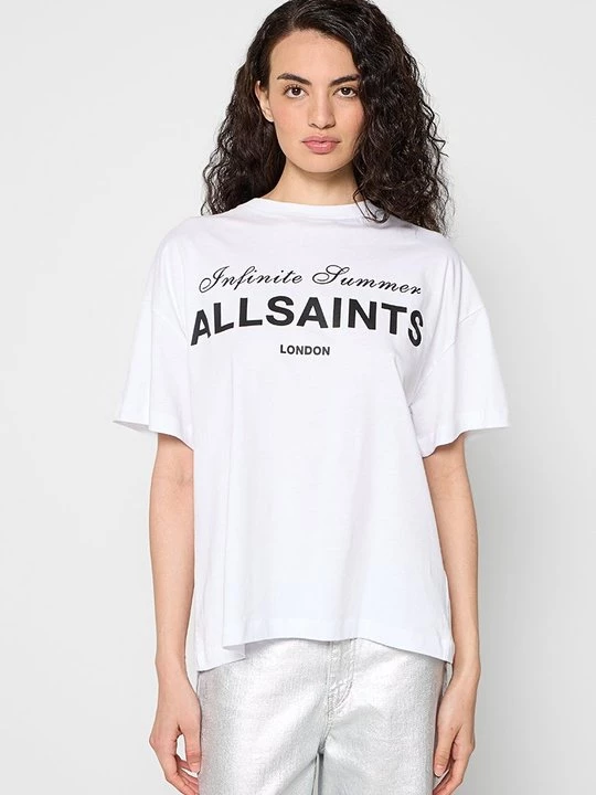 Foto van product T-shirt print AllSaints wit