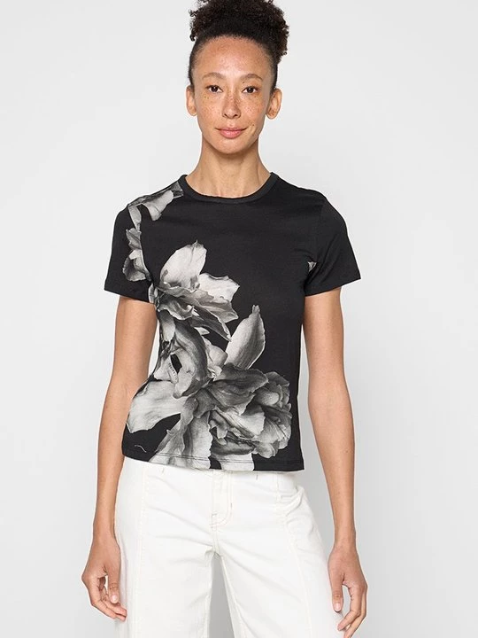 Foto van product T-shirt print AllSaints zwart