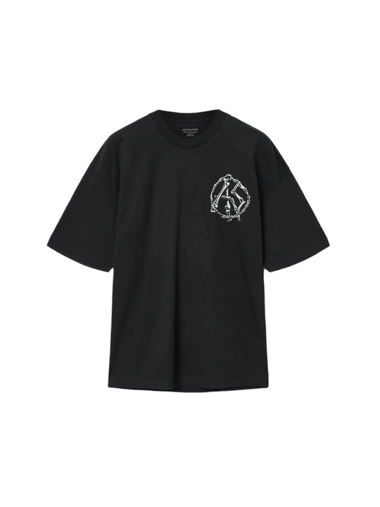 Foto van product T-shirt print AllSaints zwart