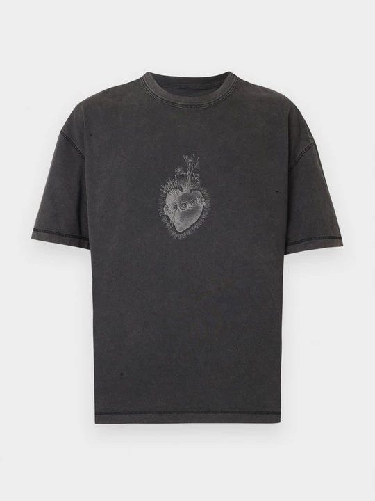 Foto van product T-shirt print AllSaints zwart
