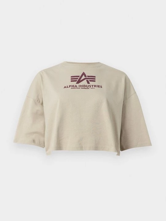 Foto van product T-shirt print Alpha Industries beżowy