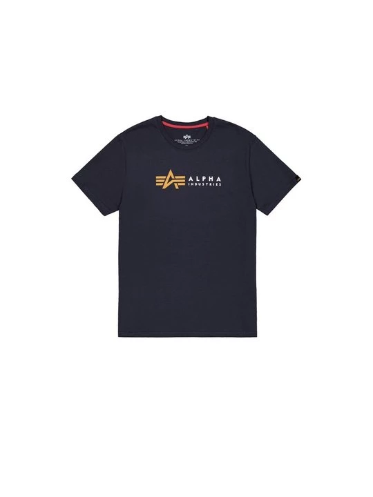 Foto van product T-shirt print Alpha Industries donkerblauw