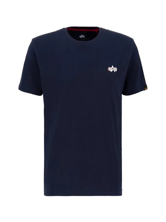 Foto van product T-shirt print Alpha Industries donkerblauw