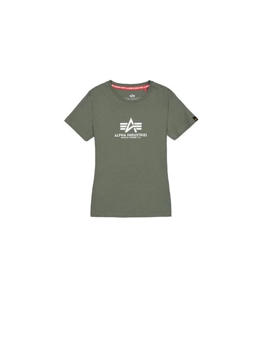 Foto van product T-shirt print Alpha Industries donkergroen