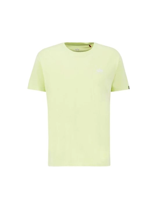 Foto van product T-shirt print Alpha Industries geel