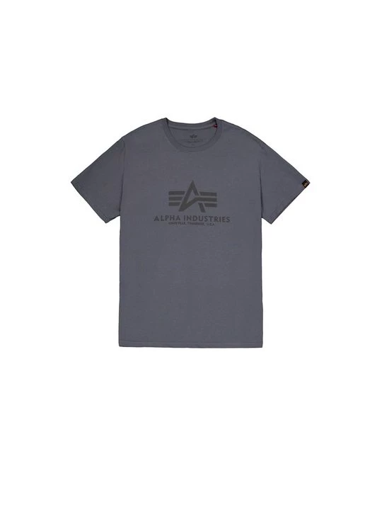 Foto van product T-shirt print Alpha Industries grijs