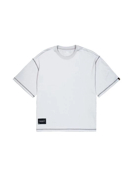 Foto van product T-shirt print Alpha Industries grijs