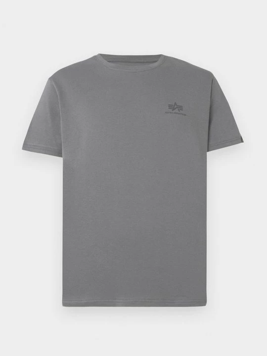 Foto van product T-shirt print Alpha Industries grijs