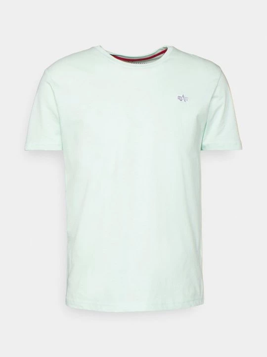 Foto van product T-shirt print Alpha Industries lichtgroen