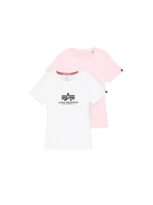 Foto van product T-shirt print Alpha Industries wit