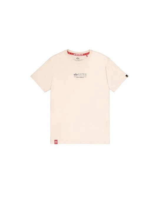 Foto van product T-shirt print Alpha Industries wit