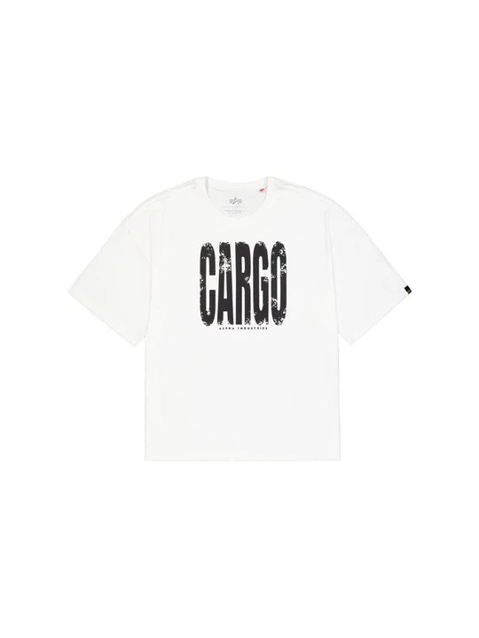 Foto van product T-shirt print Alpha Industries wit