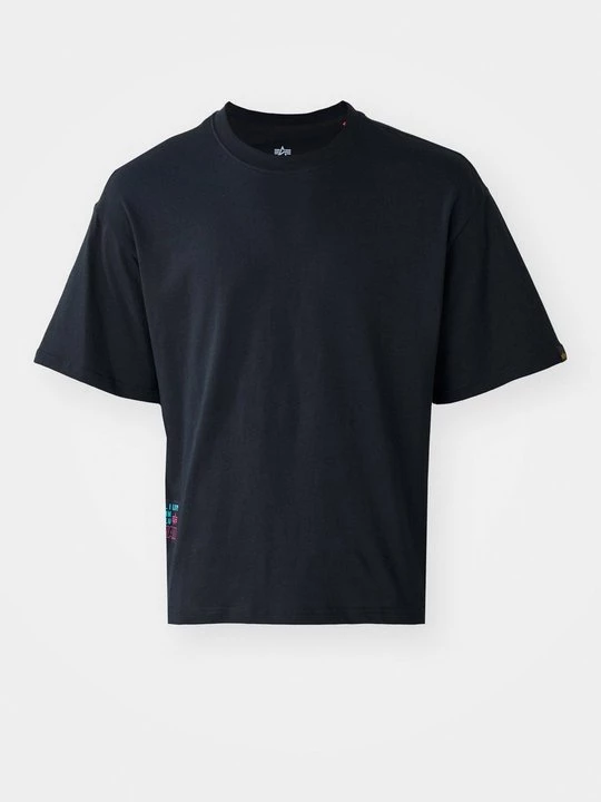 Foto van product T-shirt print Alpha Industries zwart