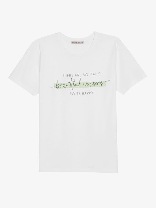 Foto van product T-shirt print Anna Field By Zalando wit