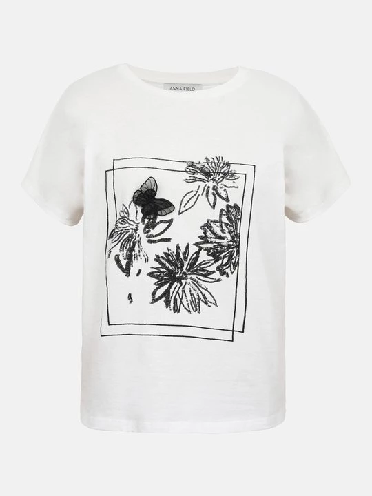 Foto van product T-shirt print Anna Field By Zalando wit