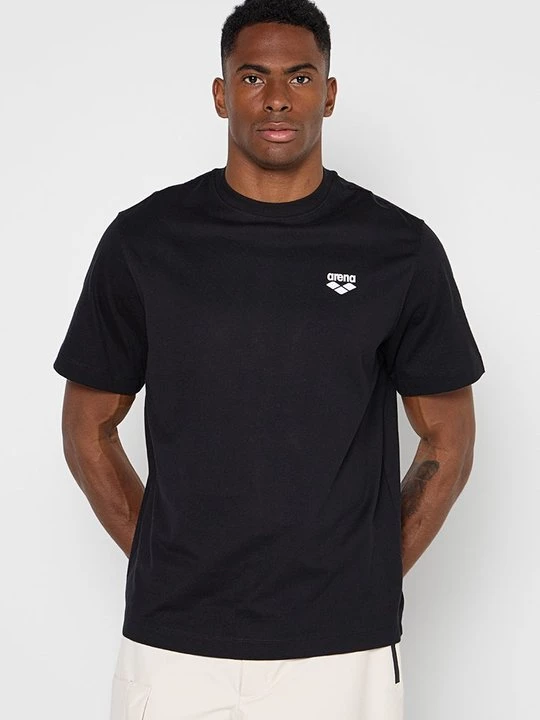 Foto van product T-shirt print Arena zwart