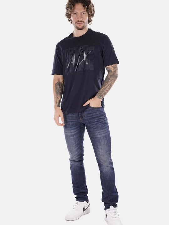 Foto van product T-shirt print Armani Exchange blauw