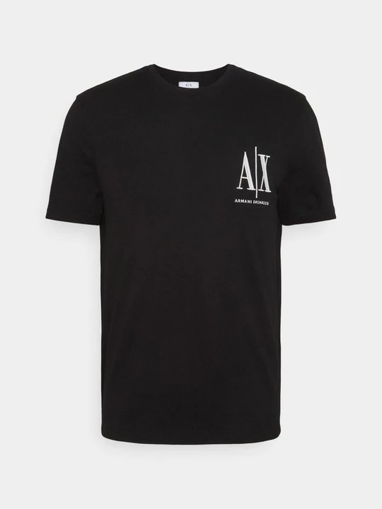 Foto van product T-shirt print Armani Exchange zwart