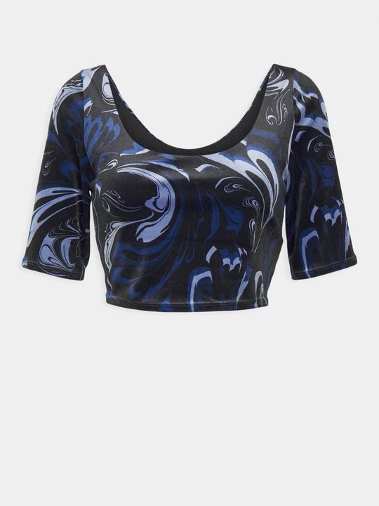 Foto van product T-shirt print Athleta zwart