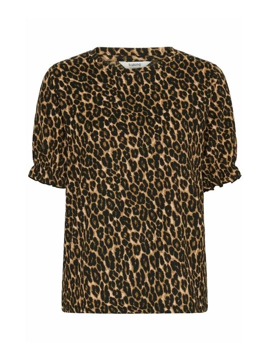 Foto van product T-shirt print B.Young zwart