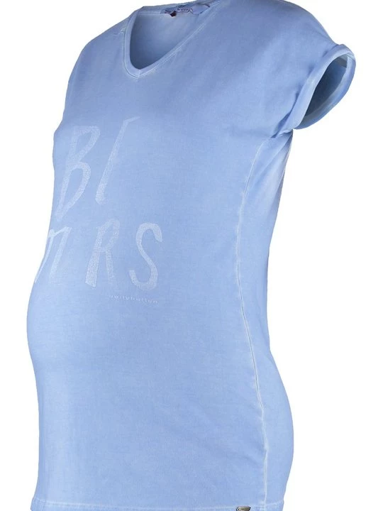 Foto van product T-shirt print Bellybutton lichtblauw