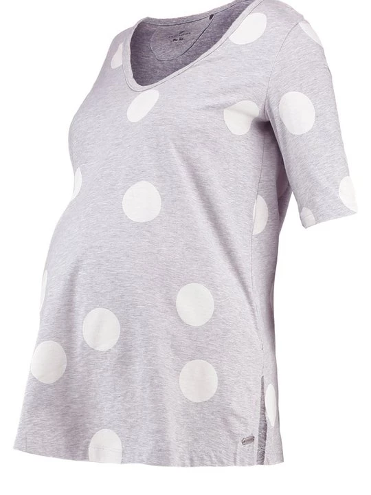 Foto van product T-shirt print Bellybutton lichtgrijs gemêleerd