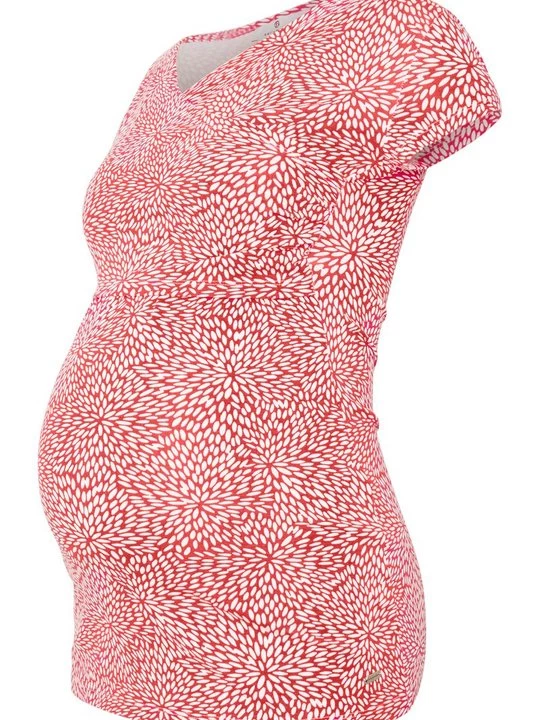 Foto van product T-shirt print Bellybutton rood