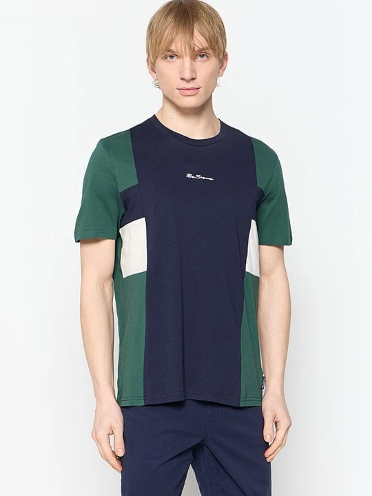 Foto van product T-shirt print Ben Sherman donkerblauw