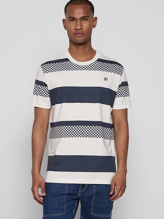 Foto van product T-shirt print Ben Sherman donkerblauw