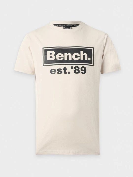 Foto van product T-shirt print Bench beżowy