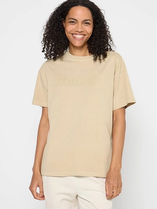 Foto van product T-shirt print Bench beżowy
