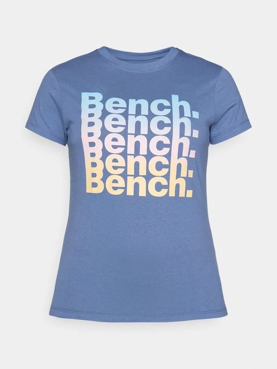 Foto van product T-shirt print Bench blauw