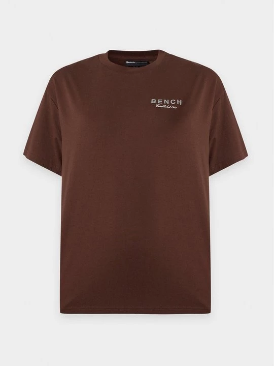 Foto van product T-shirt print Bench bruin
