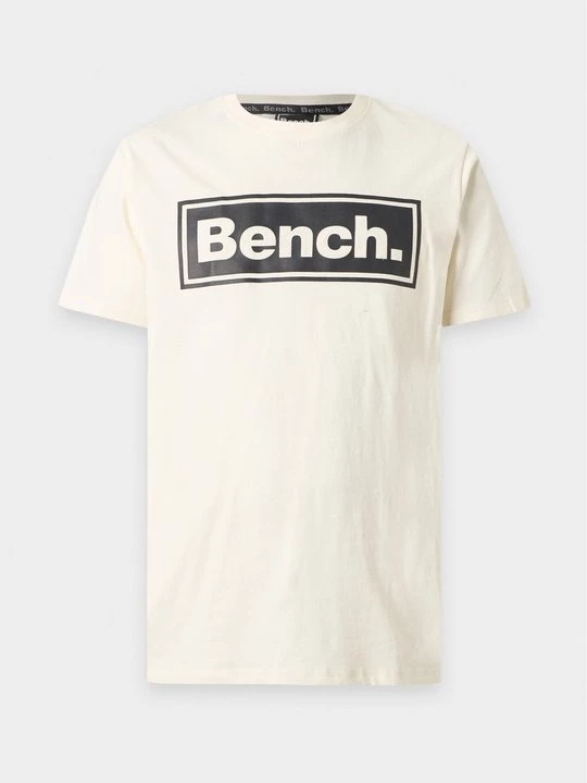 Foto van product T-shirt print Bench crème