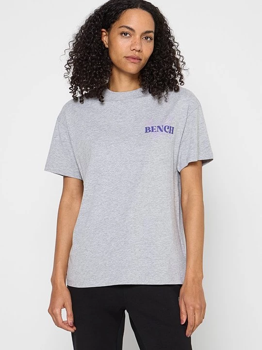 Foto van product T-shirt print Bench grijs