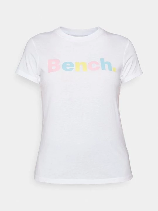 Foto van product T-shirt print Bench wit