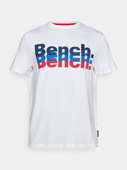 Foto van product T-shirt print Bench wit