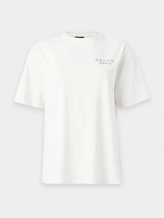 Foto van product T-shirt print Bench wit