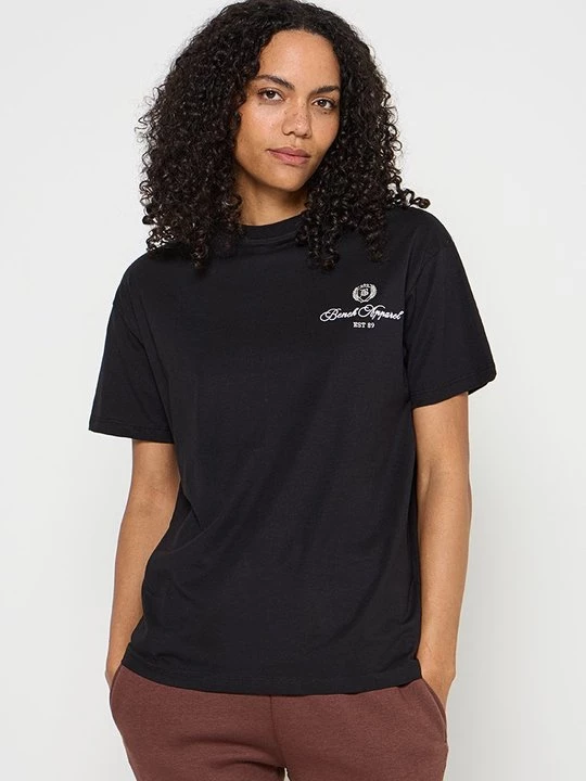 Foto van product T-shirt print Bench zwart