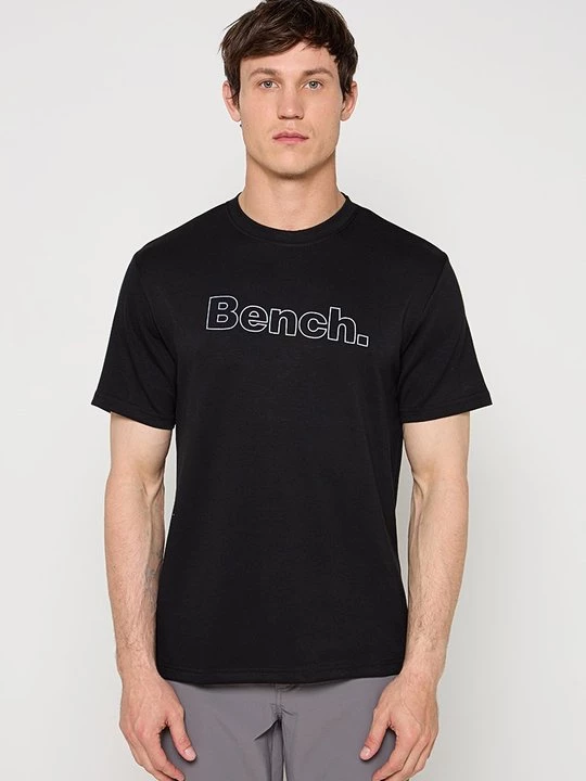 Foto van product T-shirt print Bench zwart