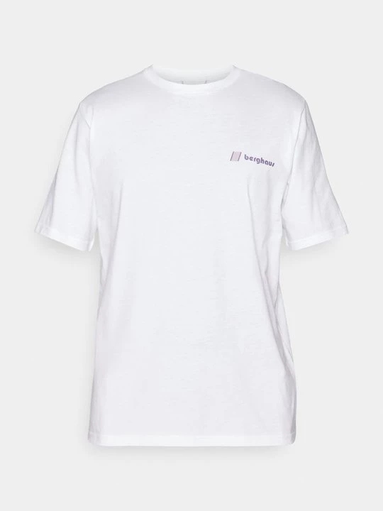 Foto van product T-shirt print Berghaus wit