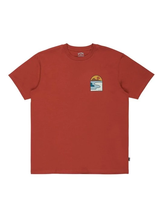 Foto van product T-shirt print Billabong rood