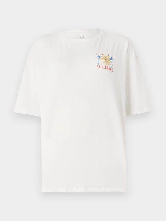 Foto van product T-shirt print Billabong wit