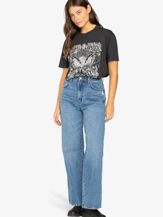 Foto van product T-shirt print Billabong zwart