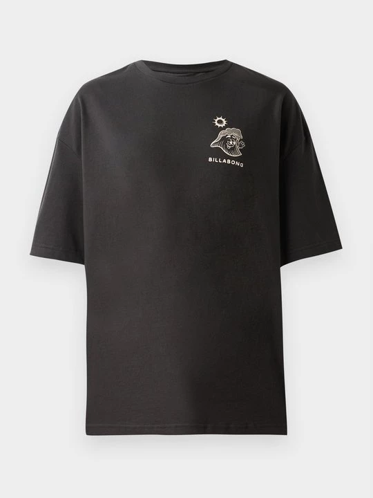 Foto van product T-shirt print Billabong zwart