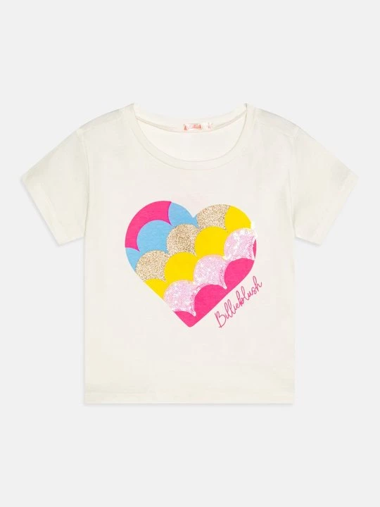 Foto van product T-shirt print Billieblush crème