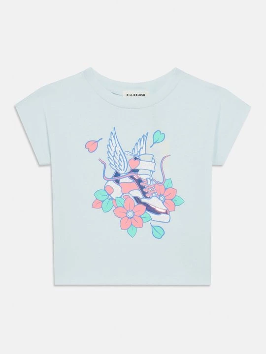 Foto van product T-shirt print Billieblush crème