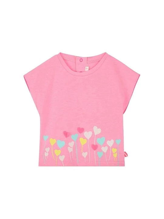 Foto van product T-shirt print Billieblush donkerroze