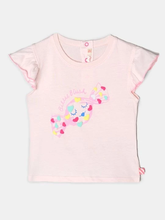 Foto van product T-shirt print Billieblush donkerroze